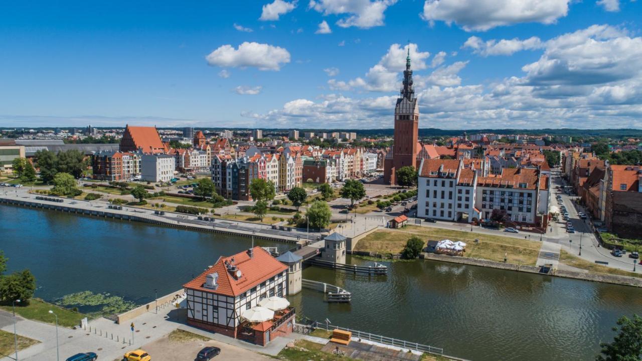 Apartament Bulvar Starówka Elblag Exterior foto