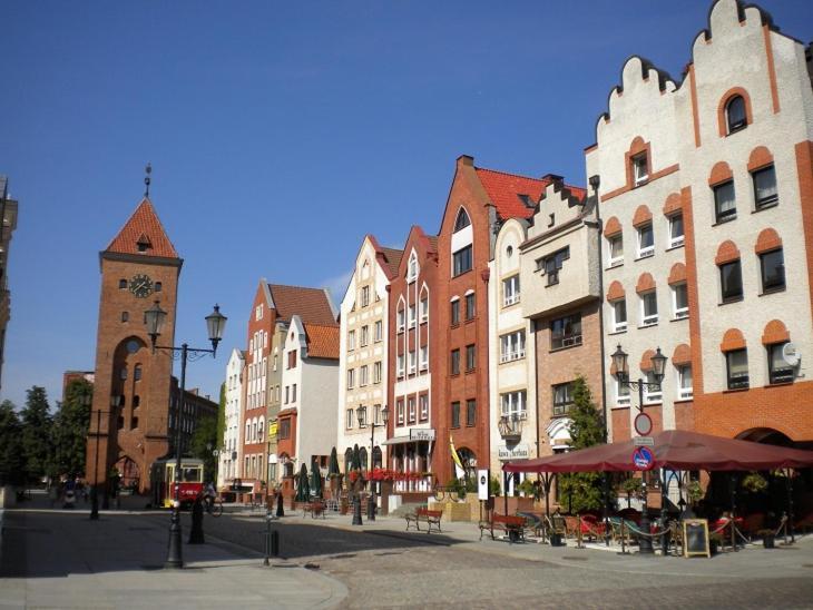 Apartament Bulvar Starówka Elblag Exterior foto