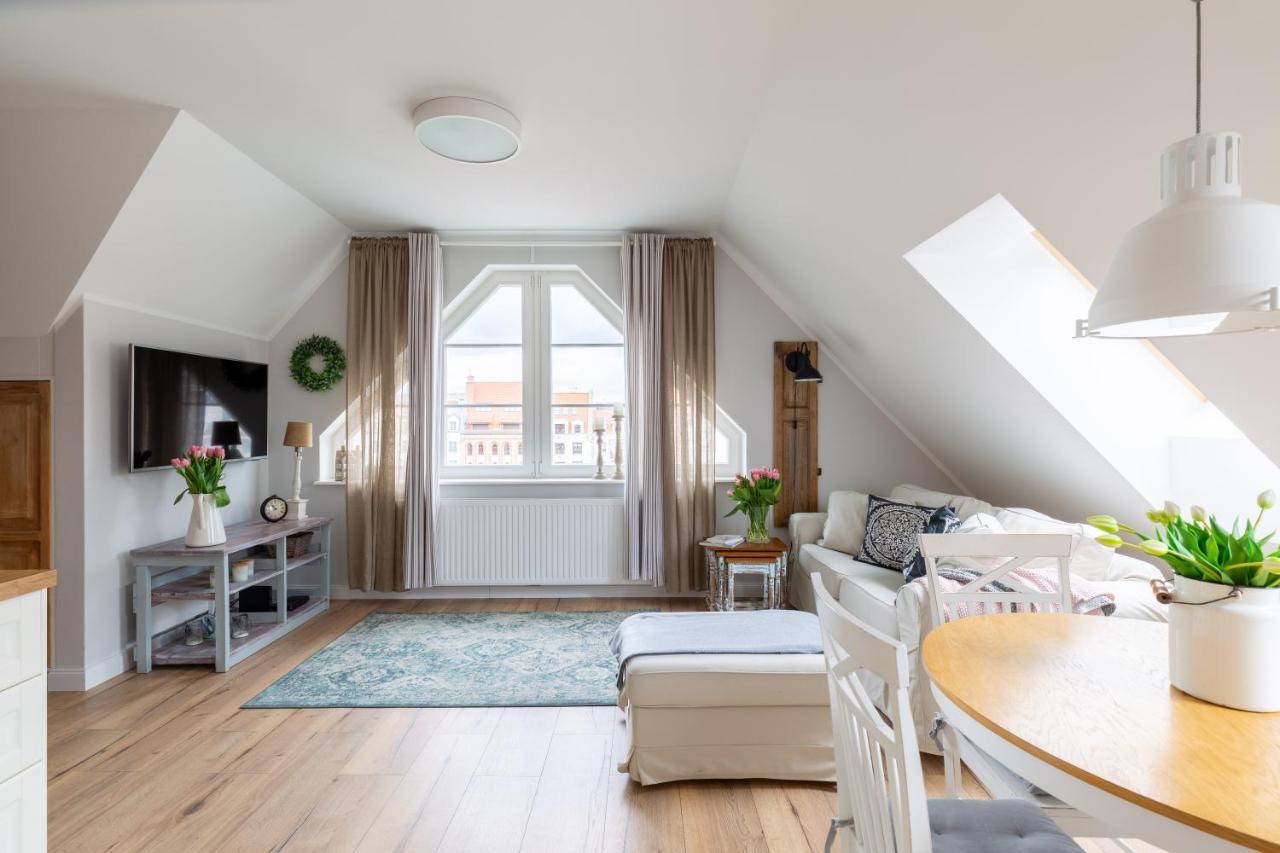 Apartament Bulvar Starówka Elblag Exterior foto